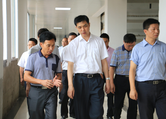 衡阳市市长周海兵一行到公司调研指导