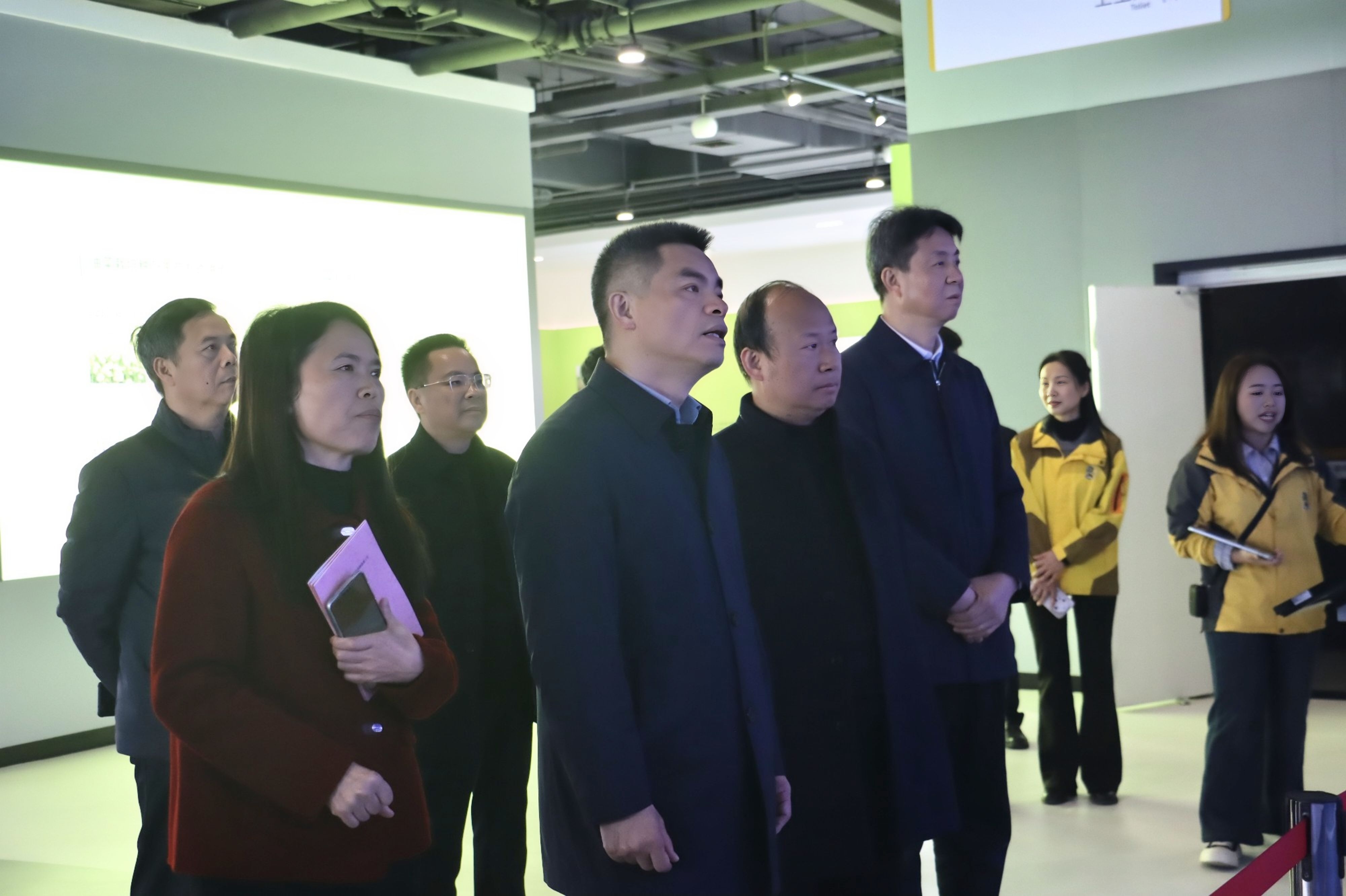 湖南省农业农村厅厅长王建球到角山米业调研